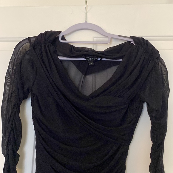 Guess black sheer bodysuit - Picture 2 of 4